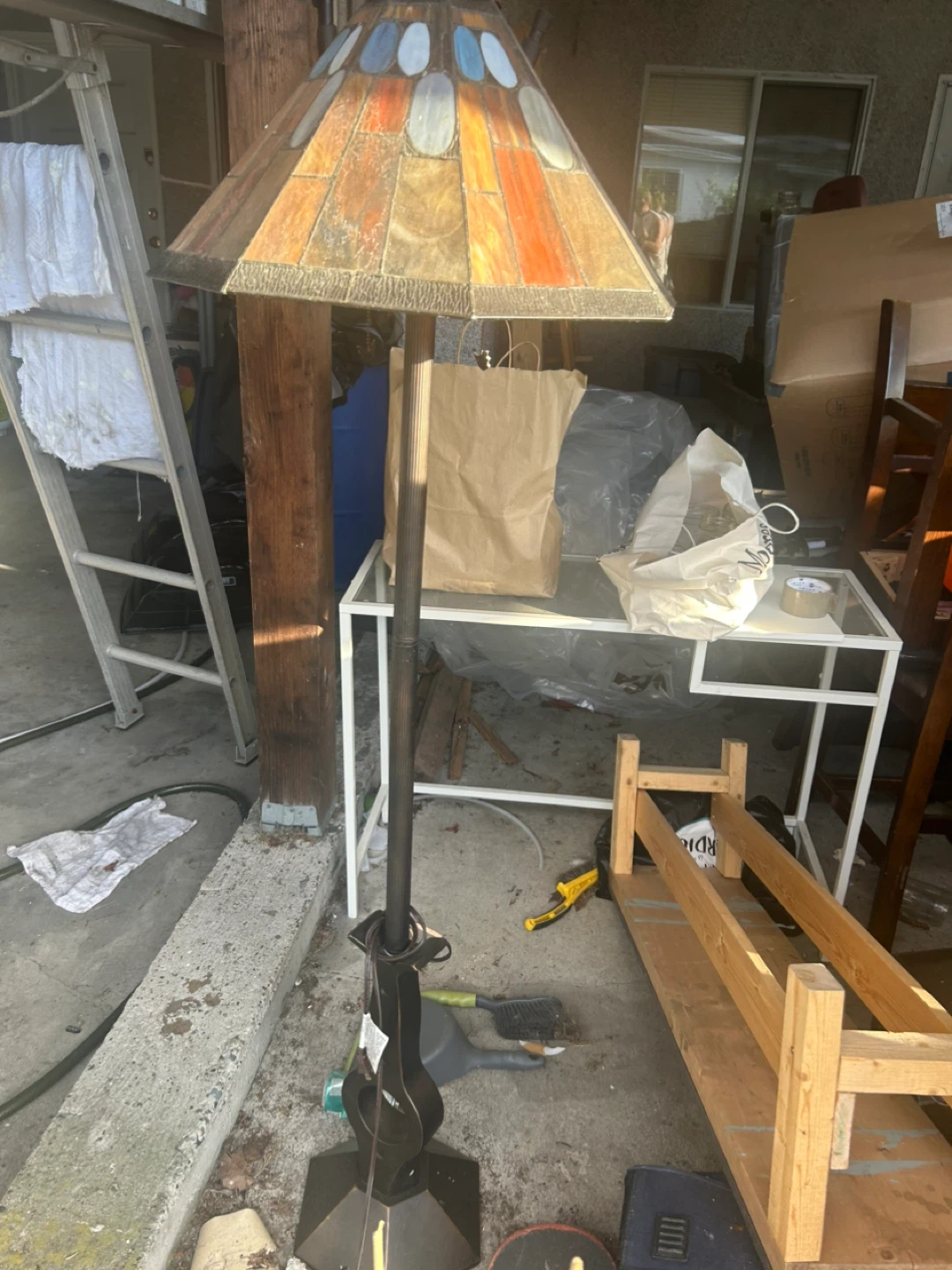 Tiffany Style Floor Lamp - photo 2