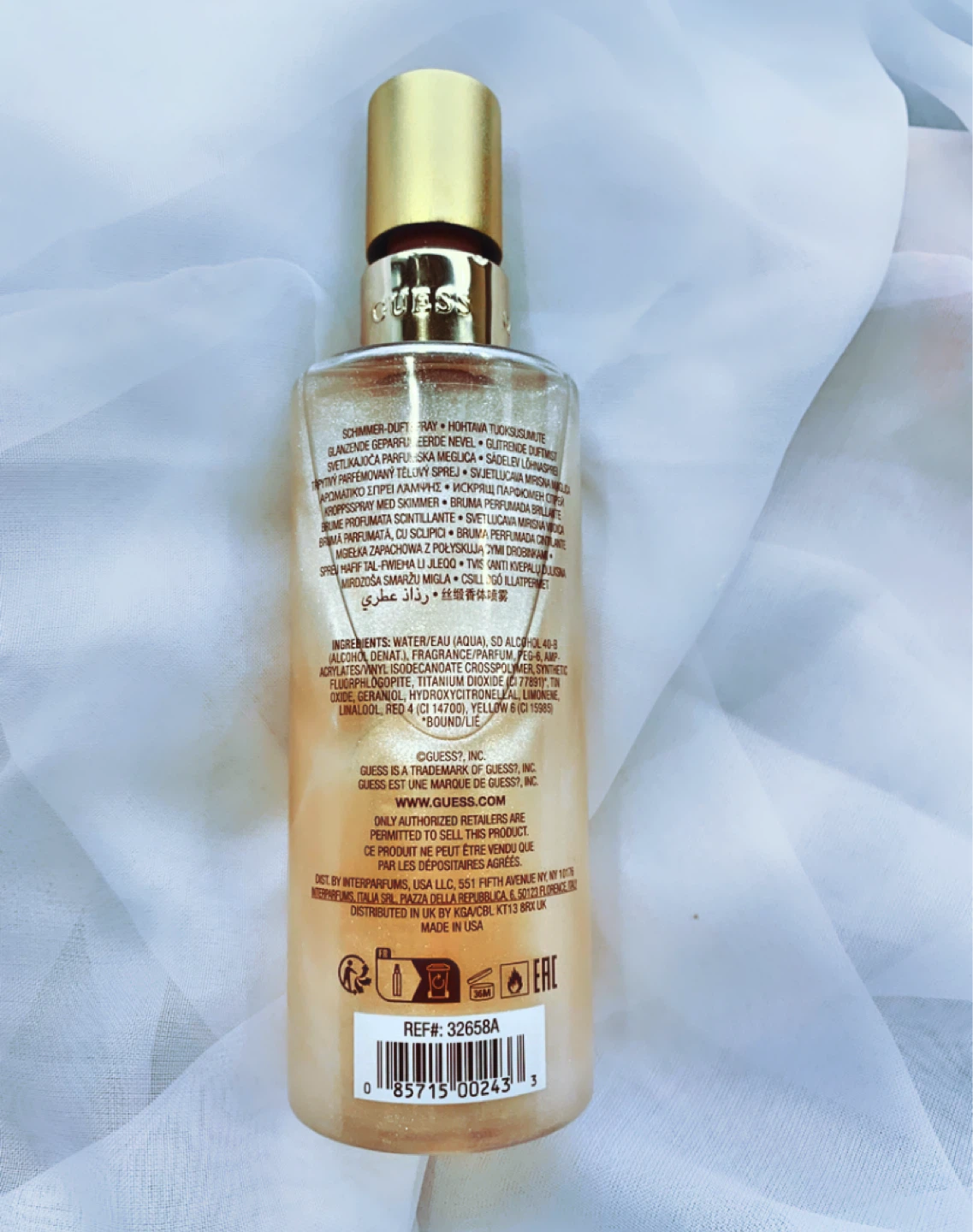 ✨Guess Bella Vita Rosa Shimmer Fragrance Mist ⚽️! - photo 2