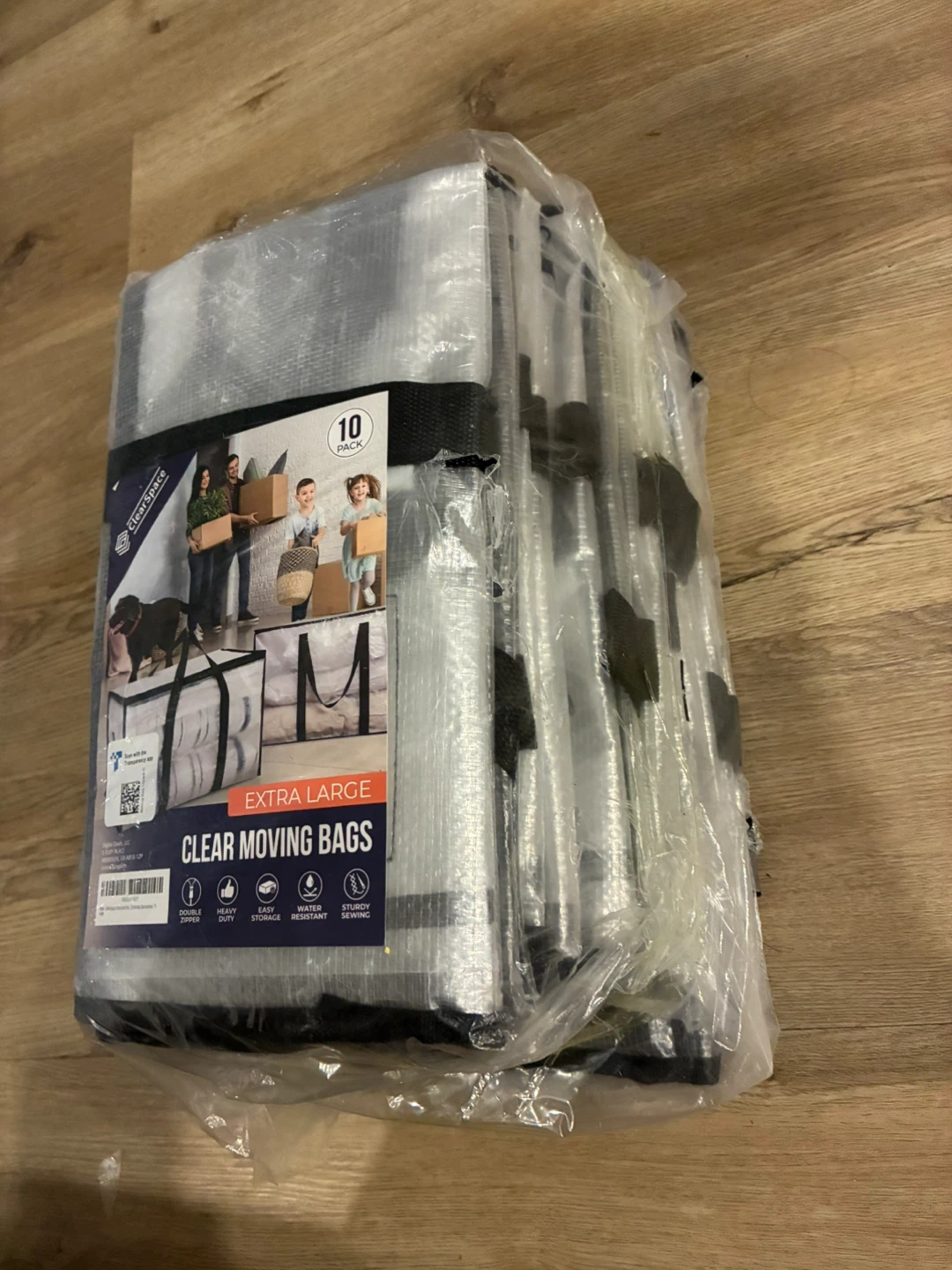 ClearSpace Extra Large Heavy Duty Moving Bags (10 Pack) - photo 2