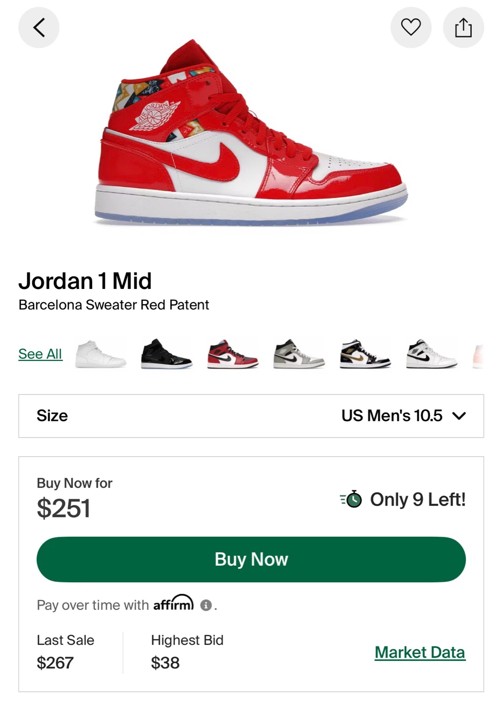 Jordan 1 Mid Barcelona Sweater - photo 4