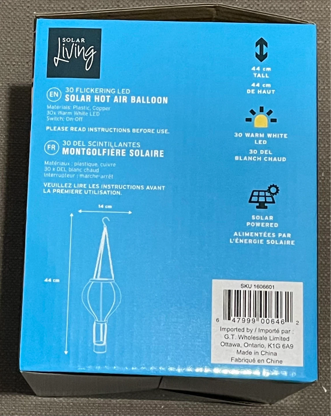 Solar Hot Air Balloon - Solar Power - photo 2