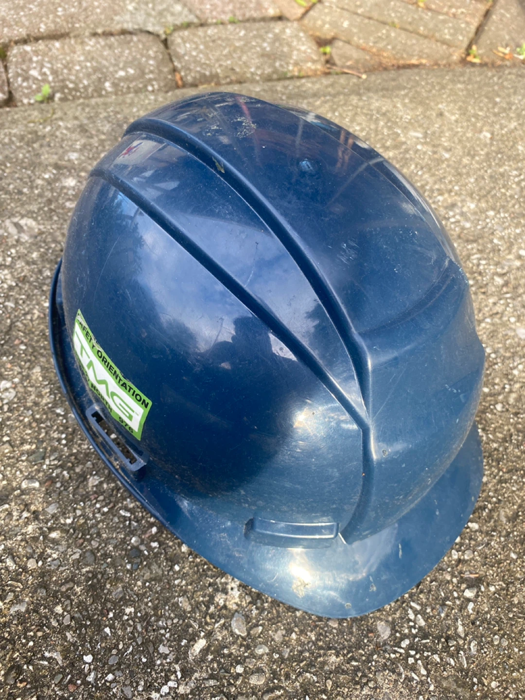 Blue Safety Hard Hat ⚽️