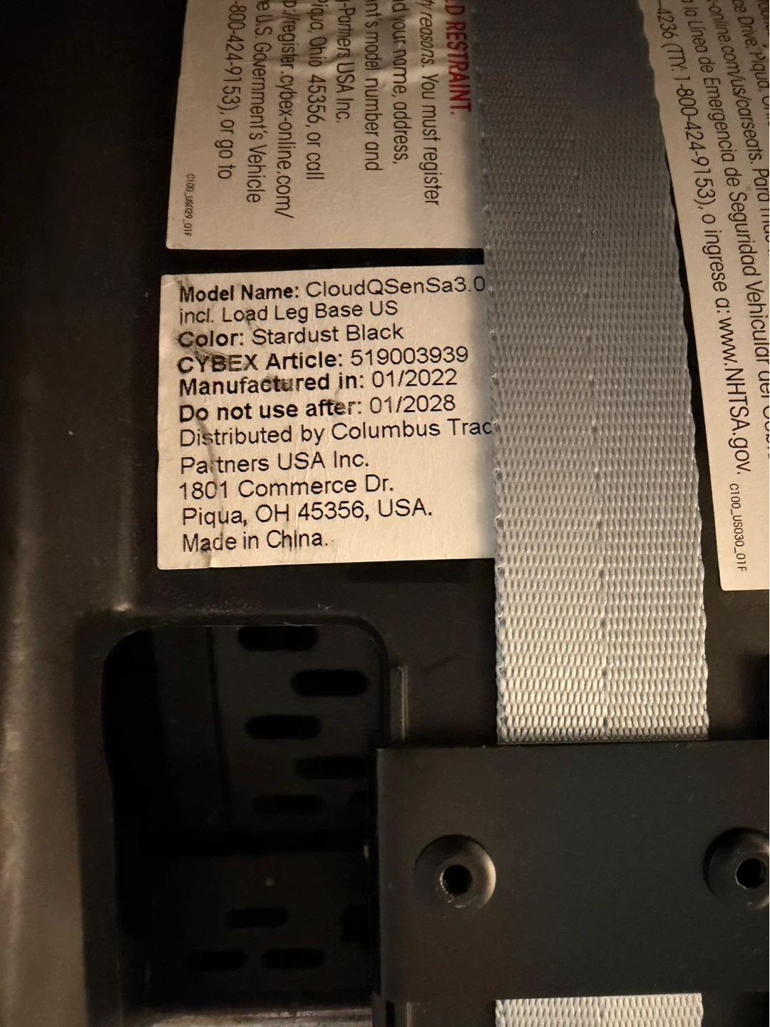 Cybex Cloud Q Infant Car Seat - photo 4