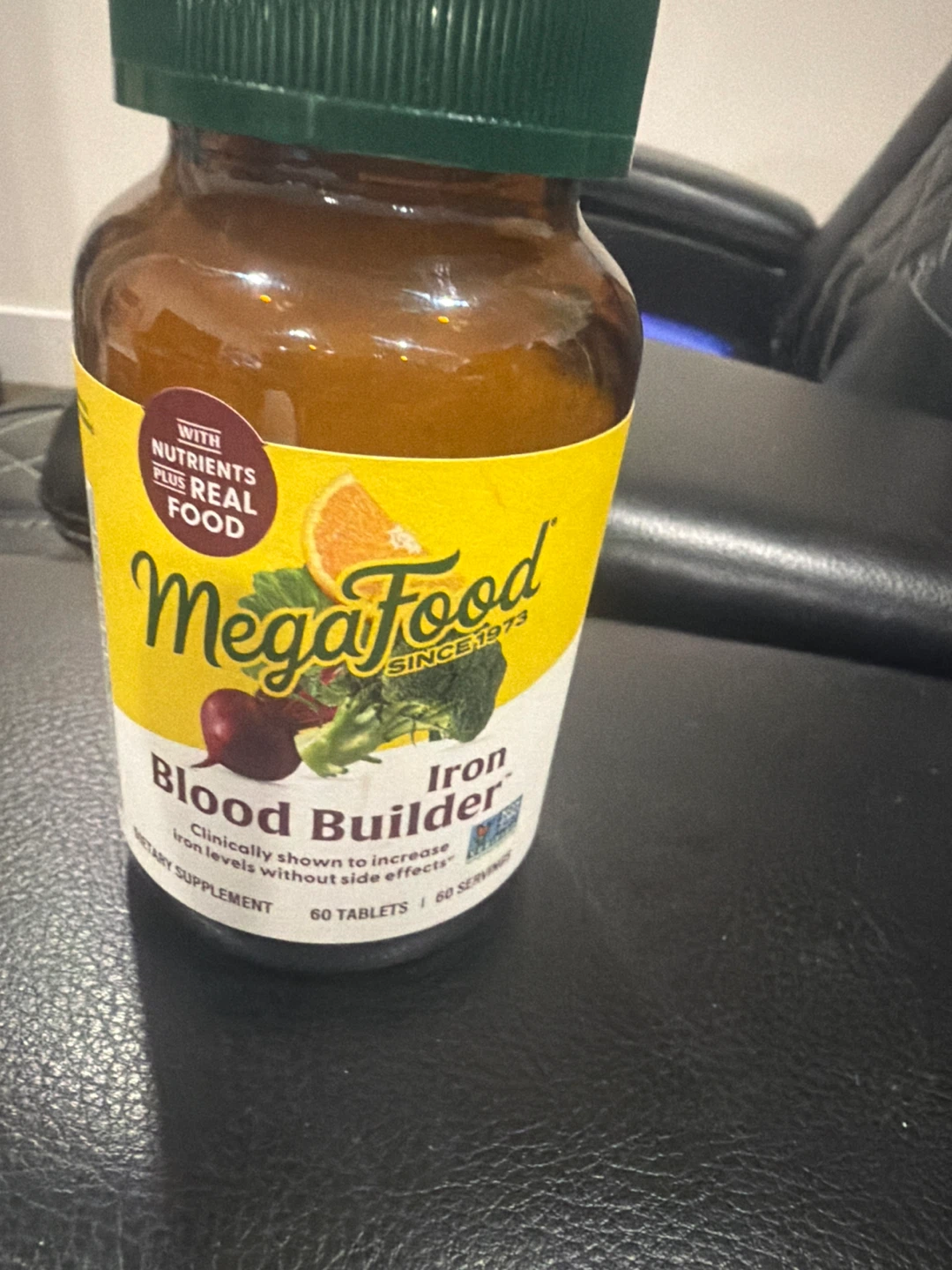 MegaFood Blood Builder Iron Supplement - 60 Tablets