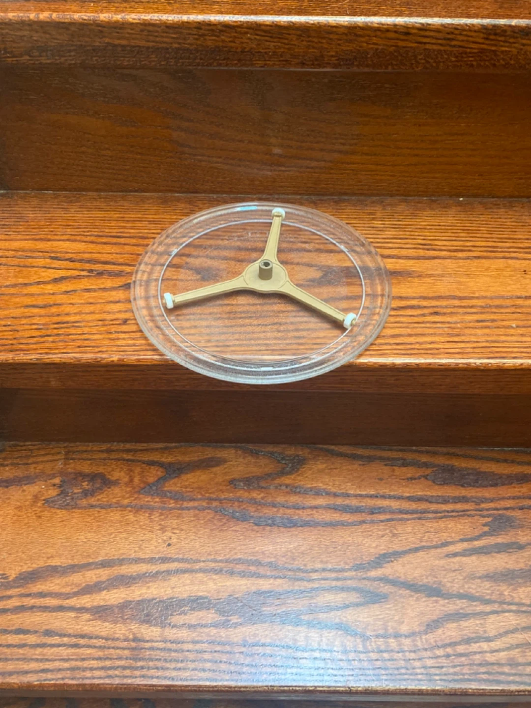 Glass Microwave Turntable Plate with Roller Ring