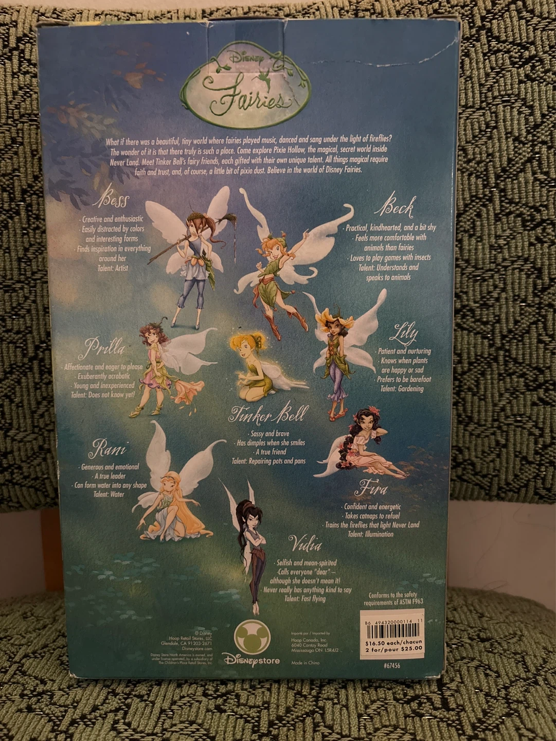 Disney Fairies Vidia Doll - photo 3
