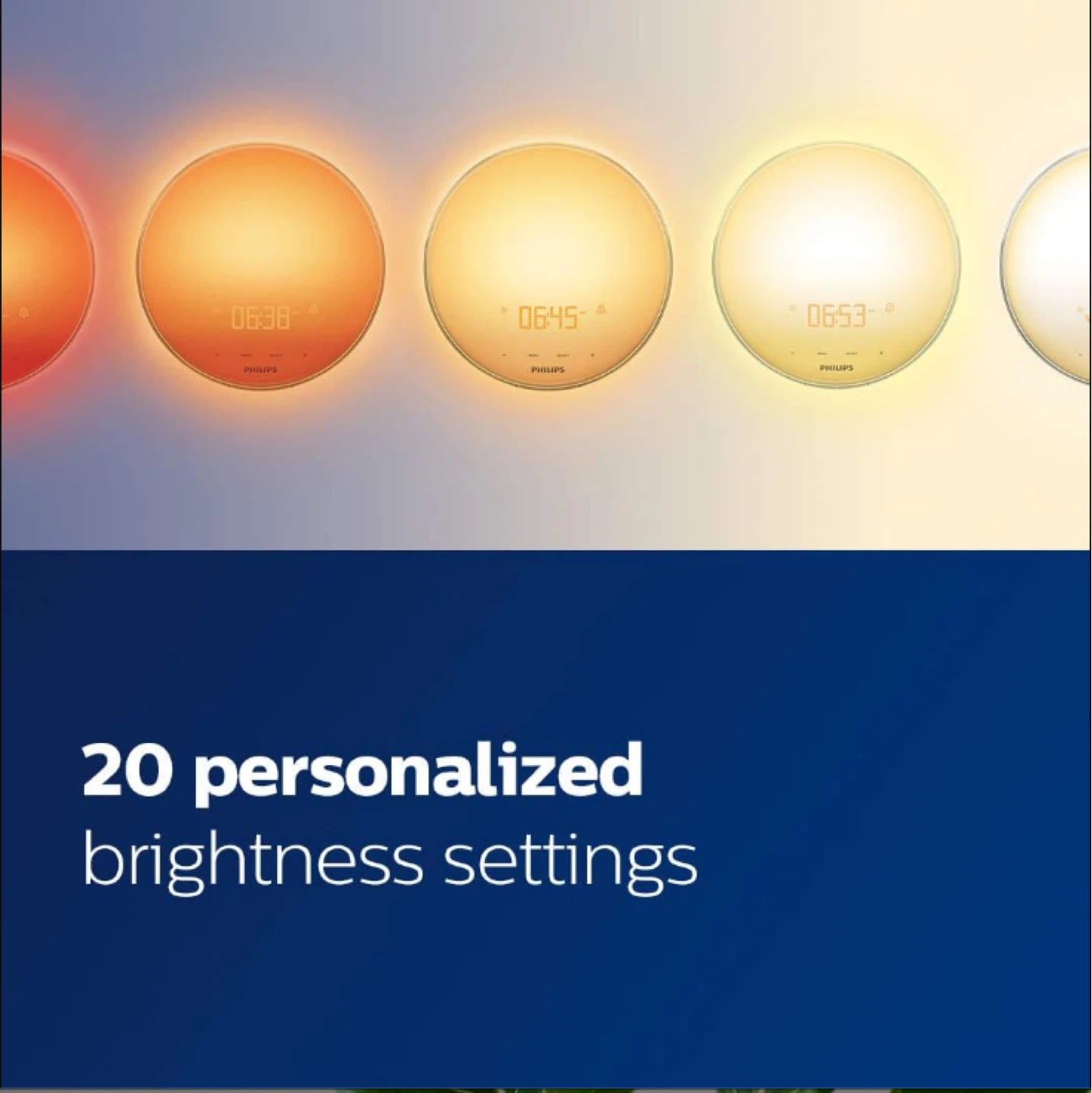 Philips SmartSleep Sunrise/Sunset Alarm Clock - photo 2