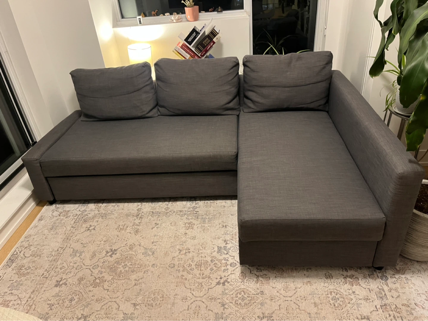 IKEA FRIHETEN Corner sofa-bed with storage - photo 2