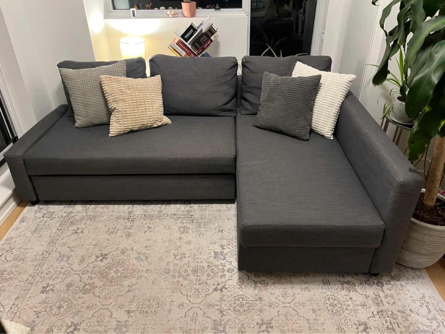 IKEA FRIHETEN Corner sofa-bed with storage