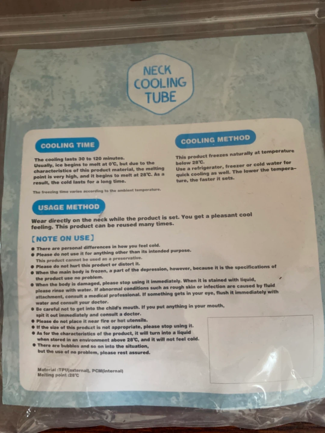 Neck Cooling Tube Ice Collar - photo 3