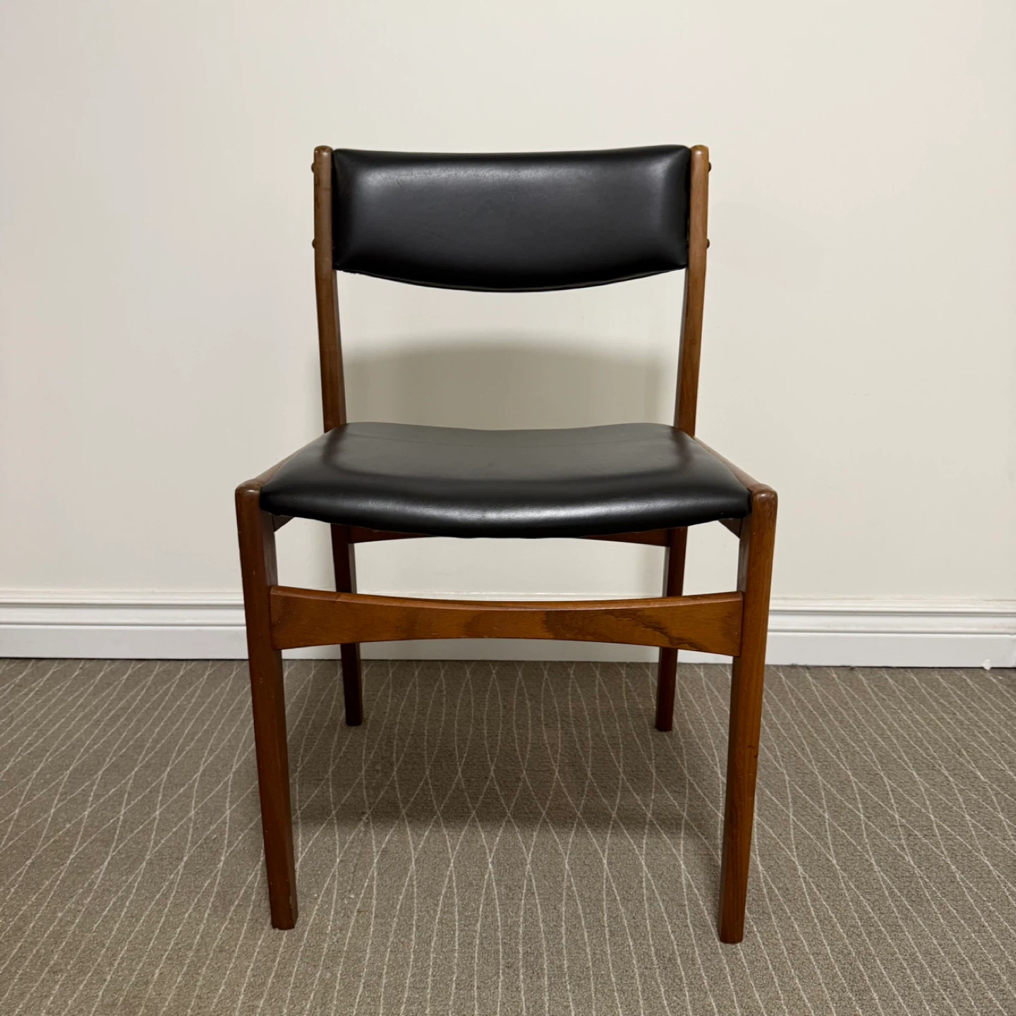 Original danish 1970s MCM dining/occasional chair - photo 3