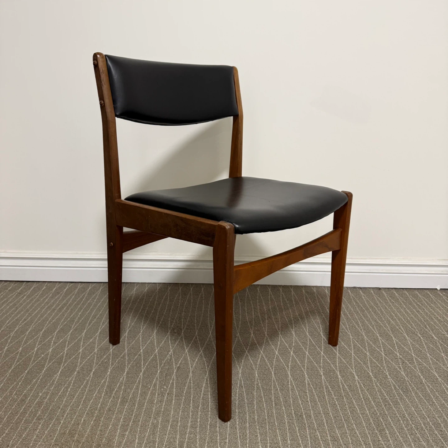 Original danish 1970s MCM dining/occasional chair