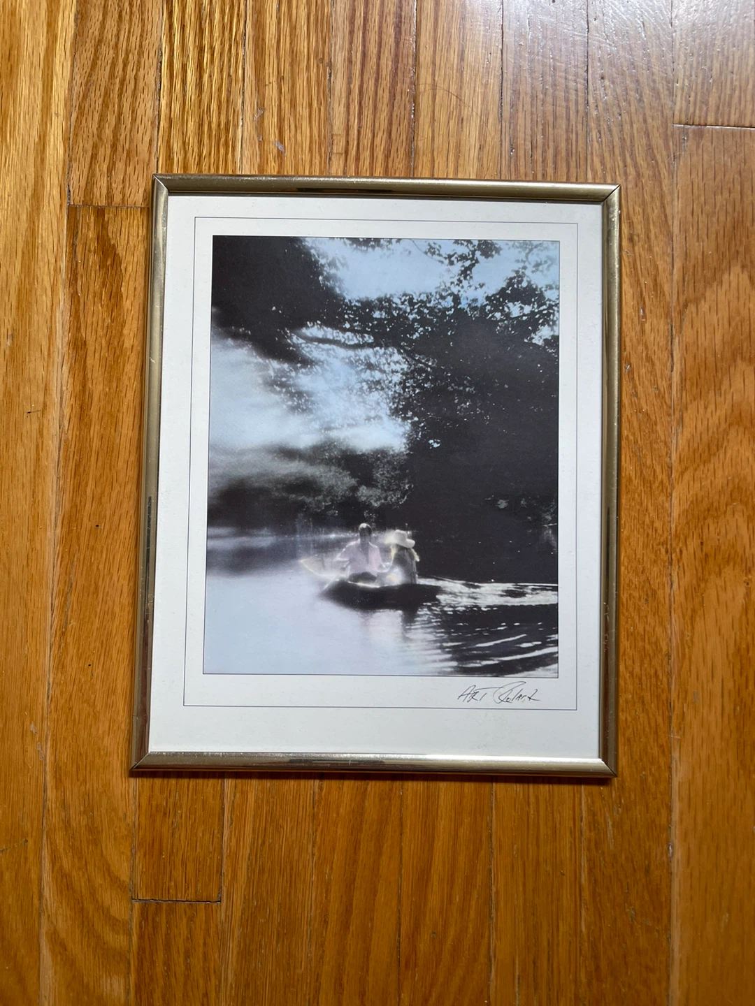 Framed Art Print - "The Rowboat" by Art Gullick
