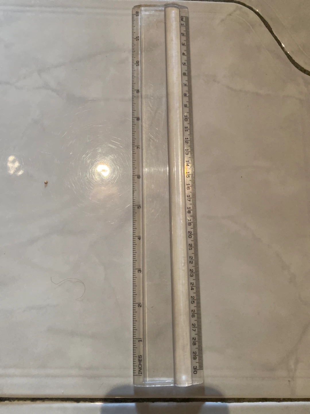 Clear 30cm Ruler ⚽️