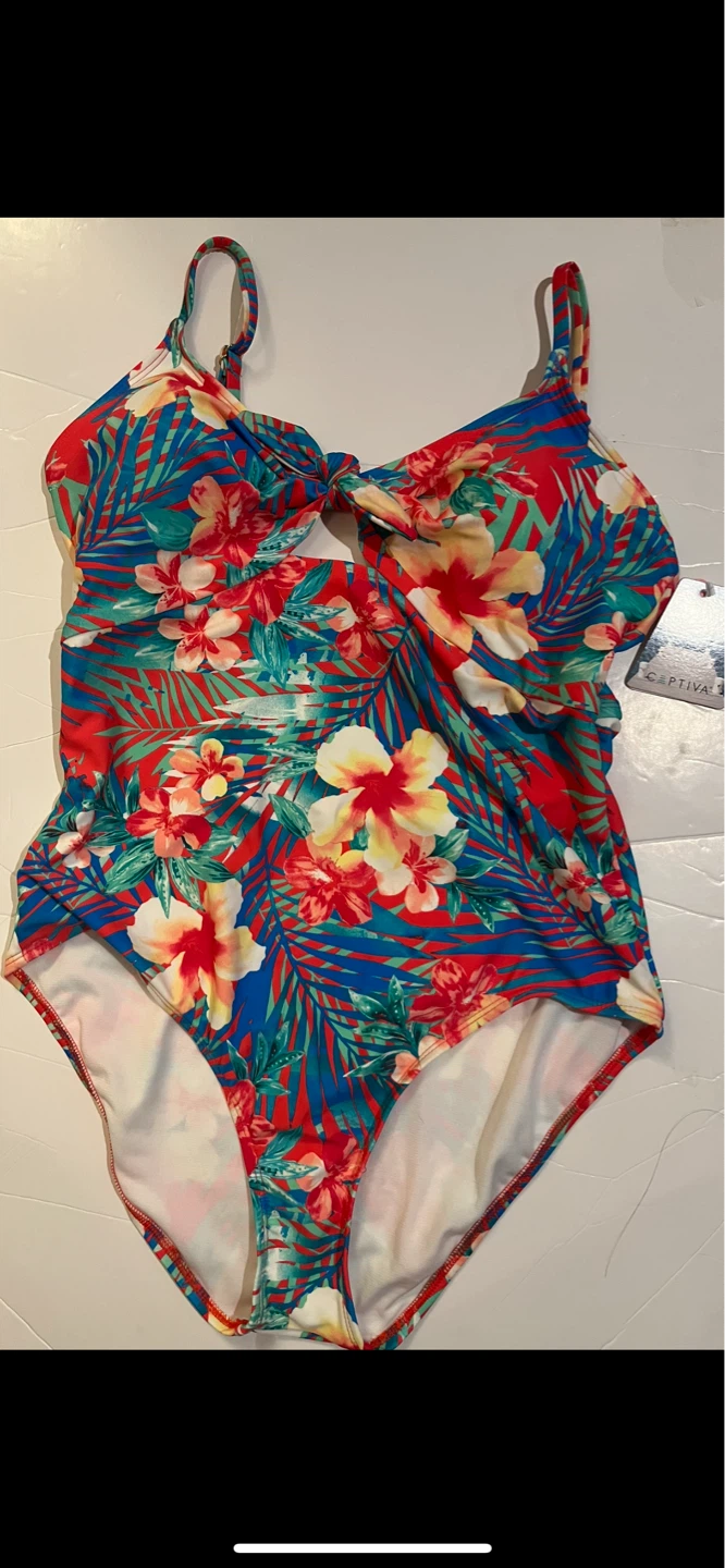 Captiva Women's Tropical One-Piece Swimsuit