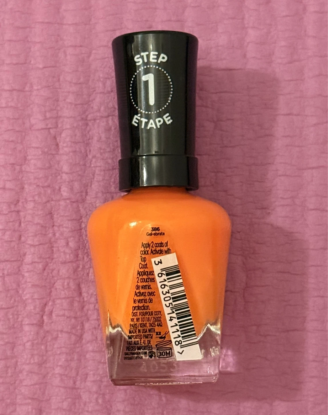 NEW⚽️Sally Hansen Miracle Gel Nail Polish 386 Gel-ebrate - photo 2