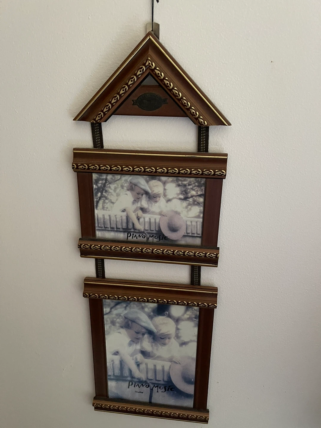 Vertical Photo Frame - 2 Picture Display