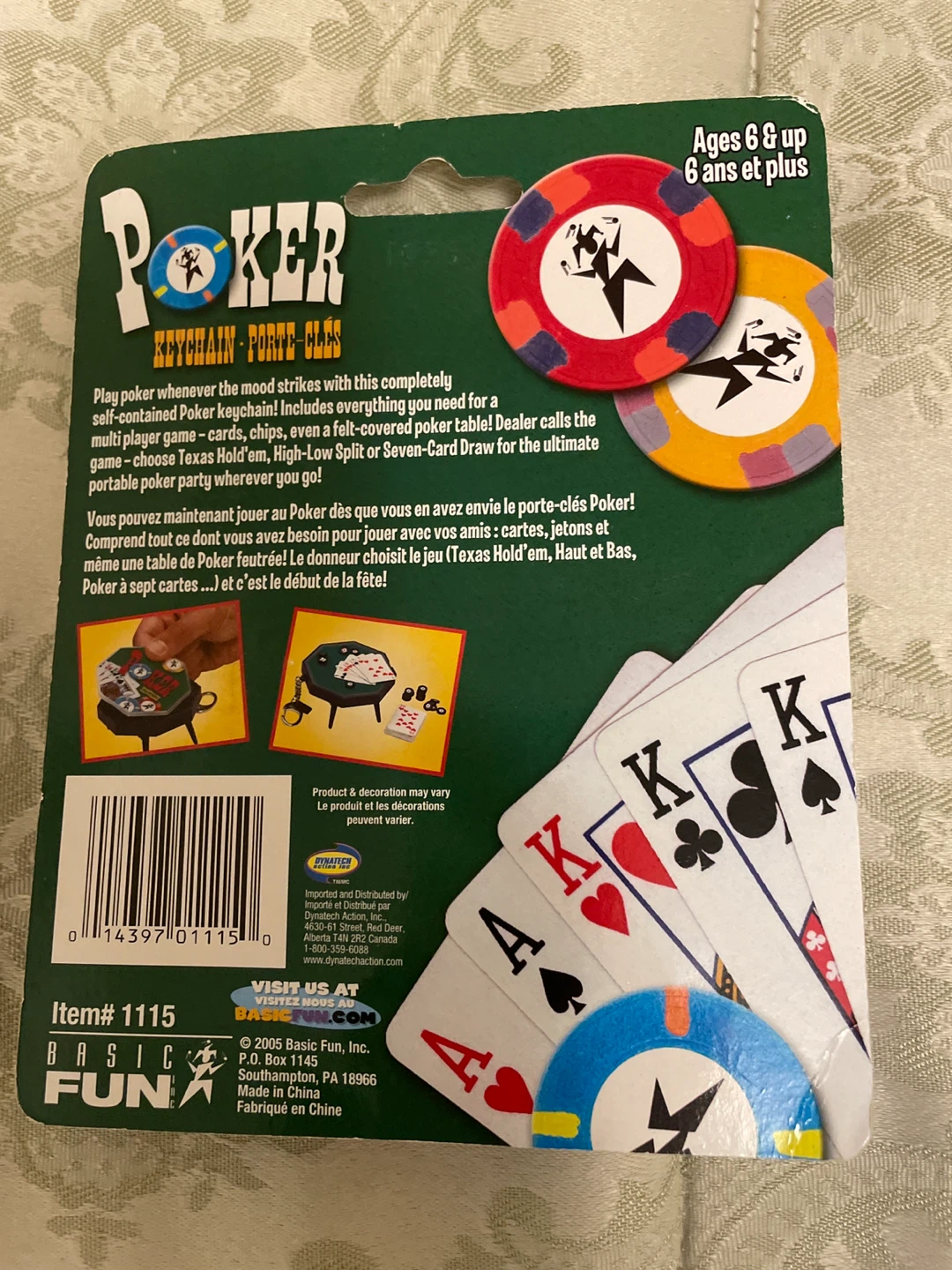 Poker Keychain - Texas Hold'em, High-Low Split & Seven Card Draw - photo 2