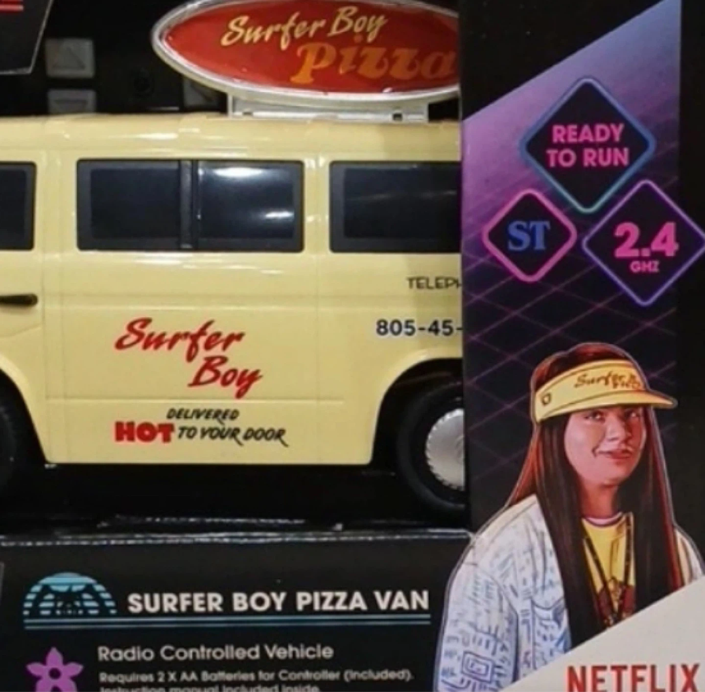 Surfer Boy Pizza Van Radio Controlled Vehicle⚽️