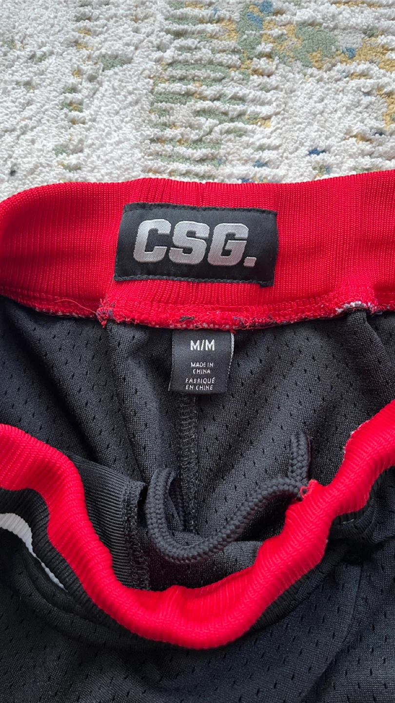 CSG Black Mesh Basketball Shorts M/M - photo 2