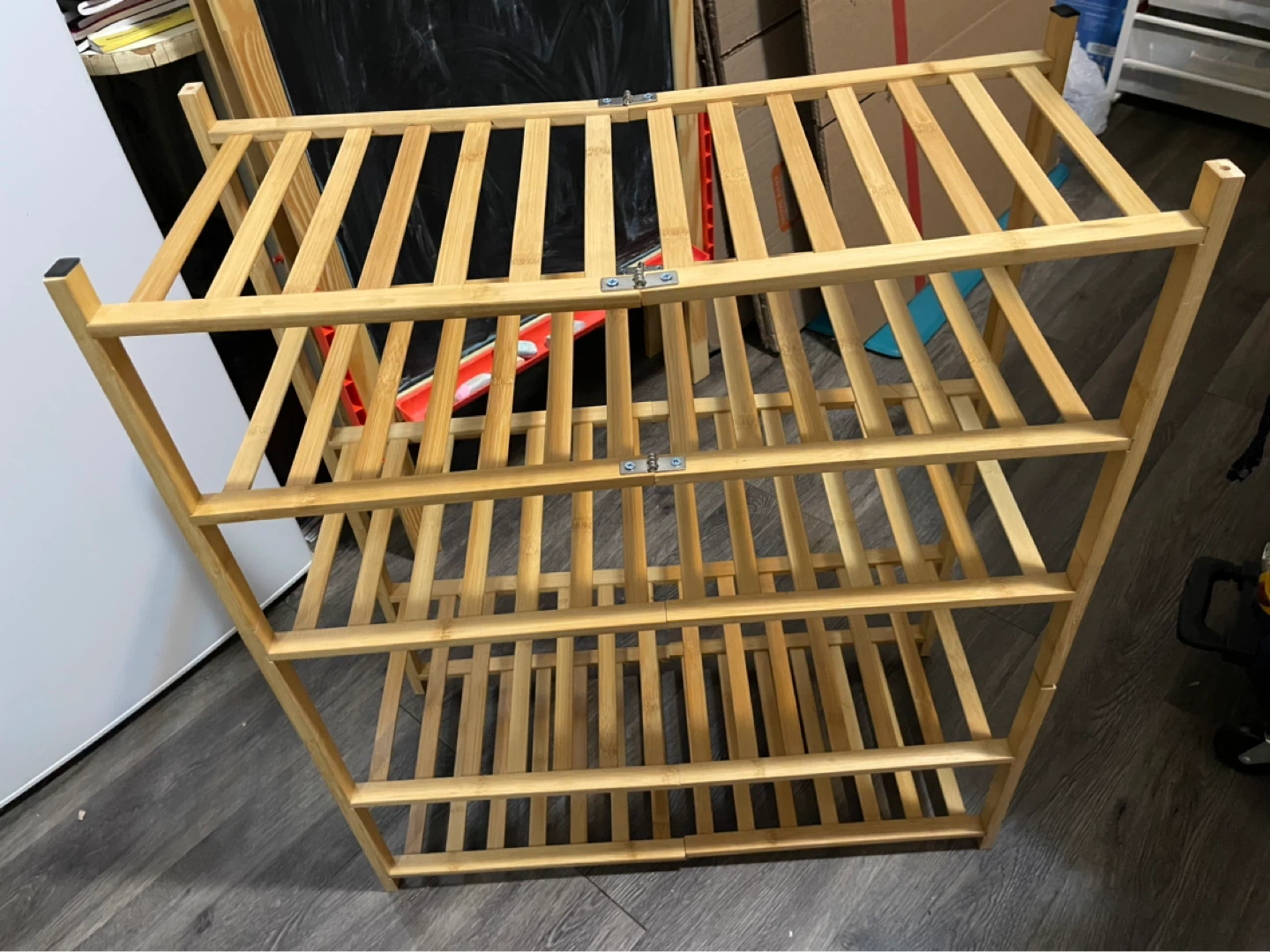 ⚽️Bamboo 4-Tier Shelf Rack - photo 2