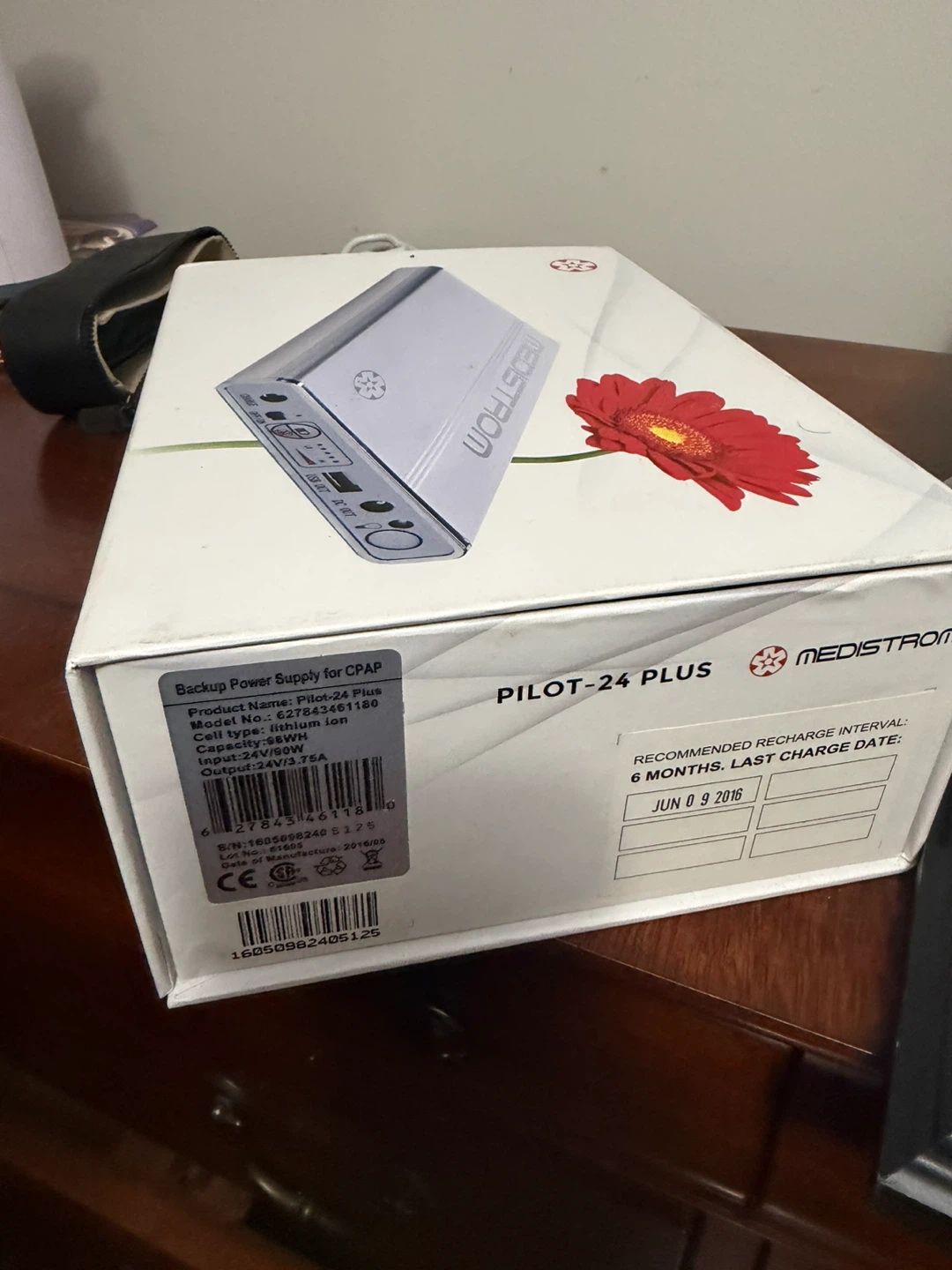 Medistrom Pilot-24 Plus CPAP Battery Backup Power Supply - photo 2