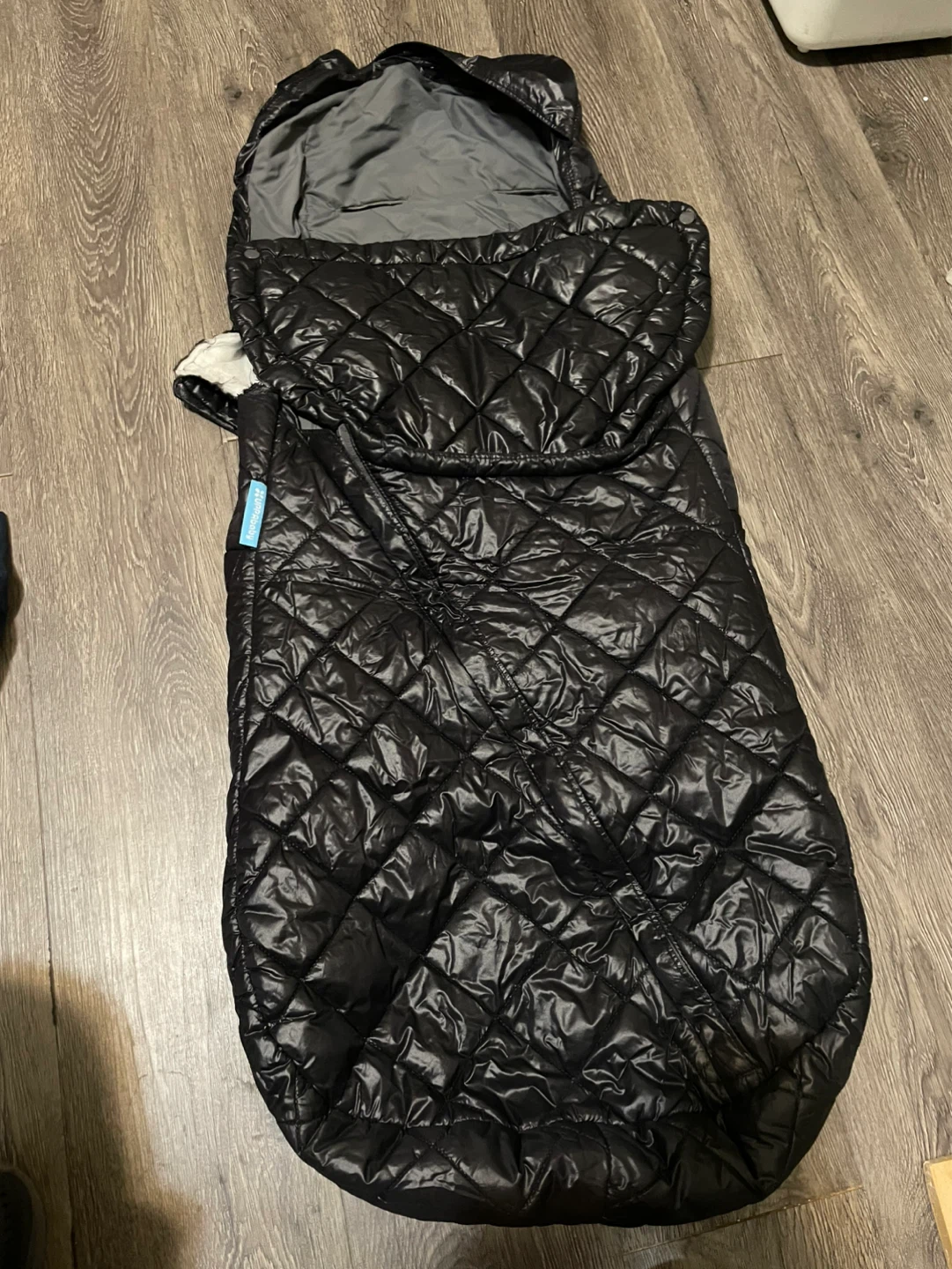 ⚽️Black Quilted Winter Footmuff/Bunting Bag