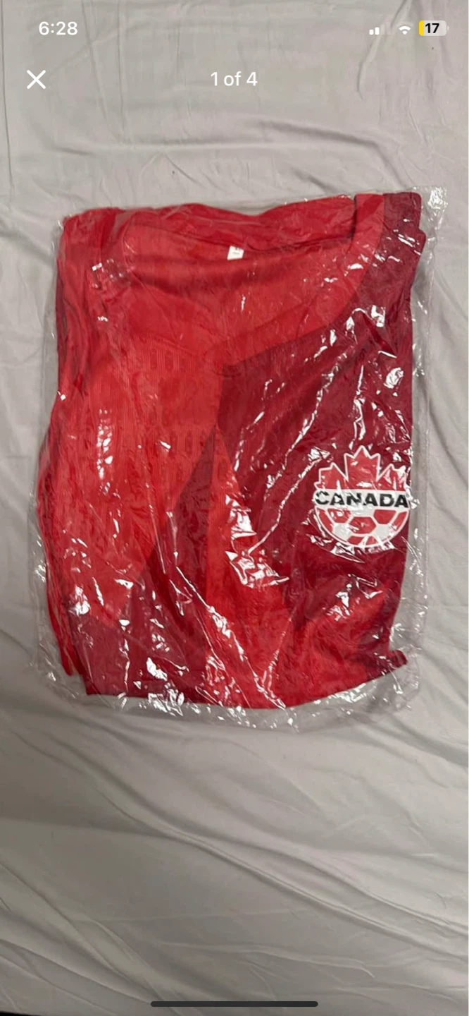 Canada red soccer jersey - photo 3