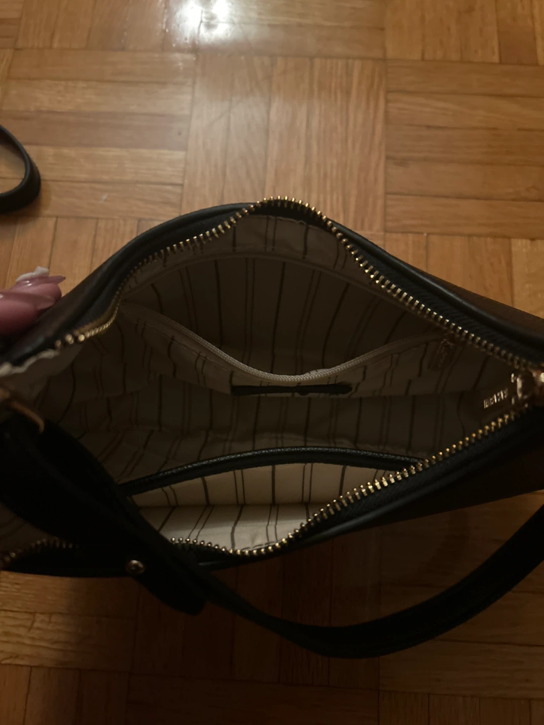 Black Crescent Shoulder Bag⚽️ - photo 3