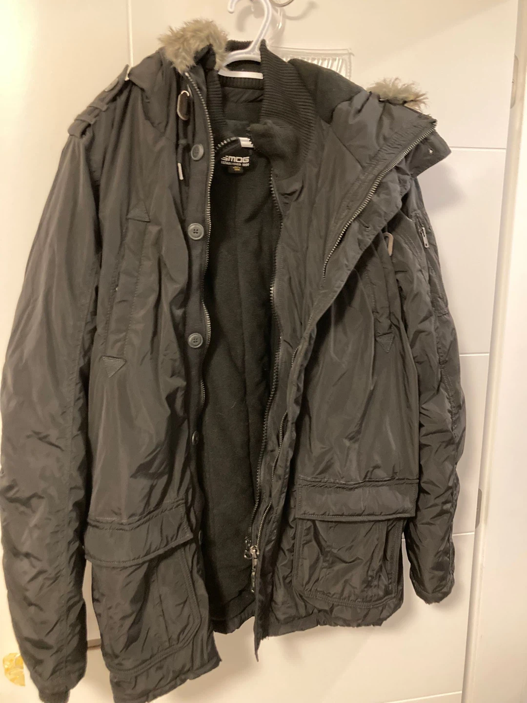 Smog Black Parka Jacket - photo 3