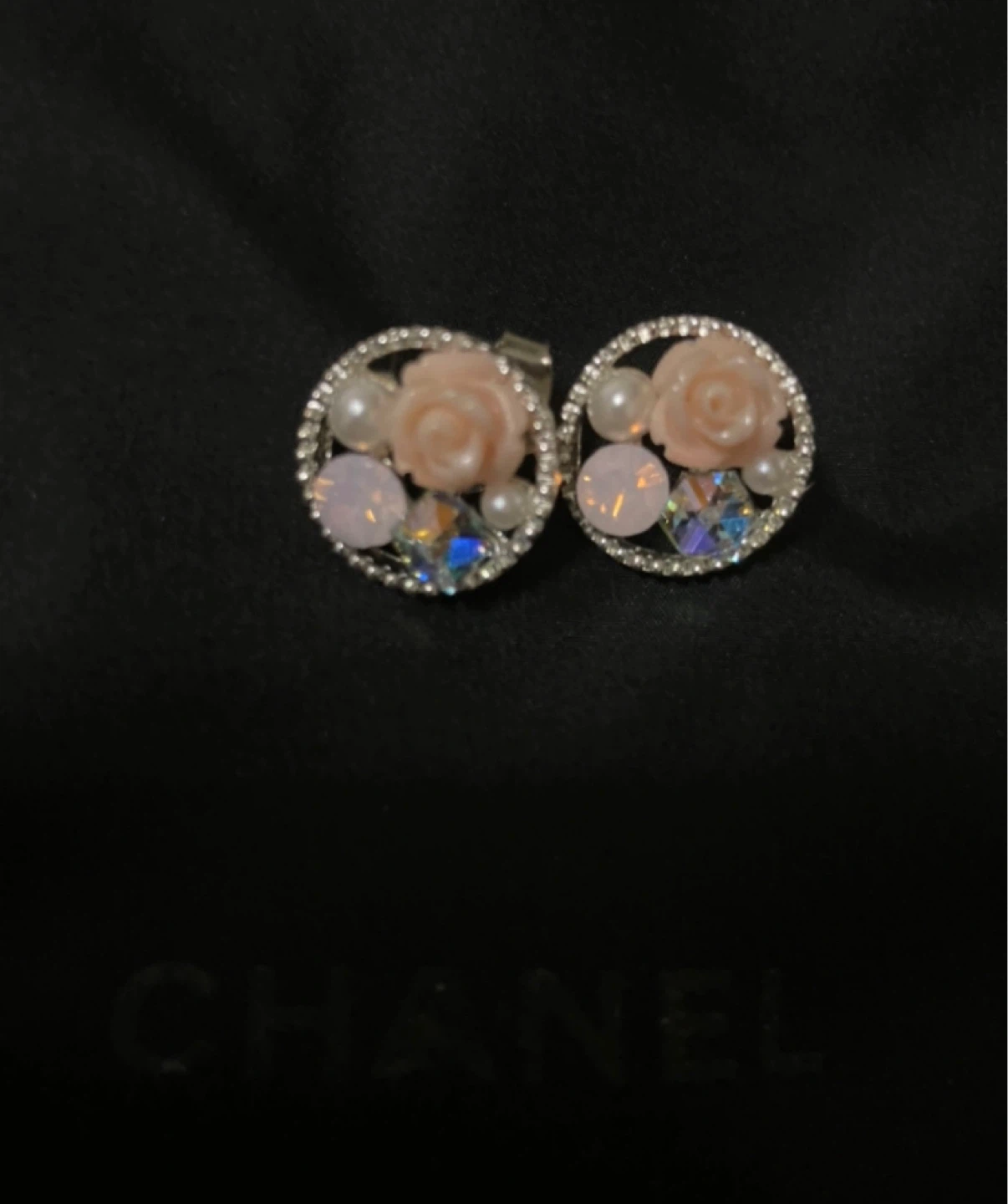 925 floral stud earrings⚽️