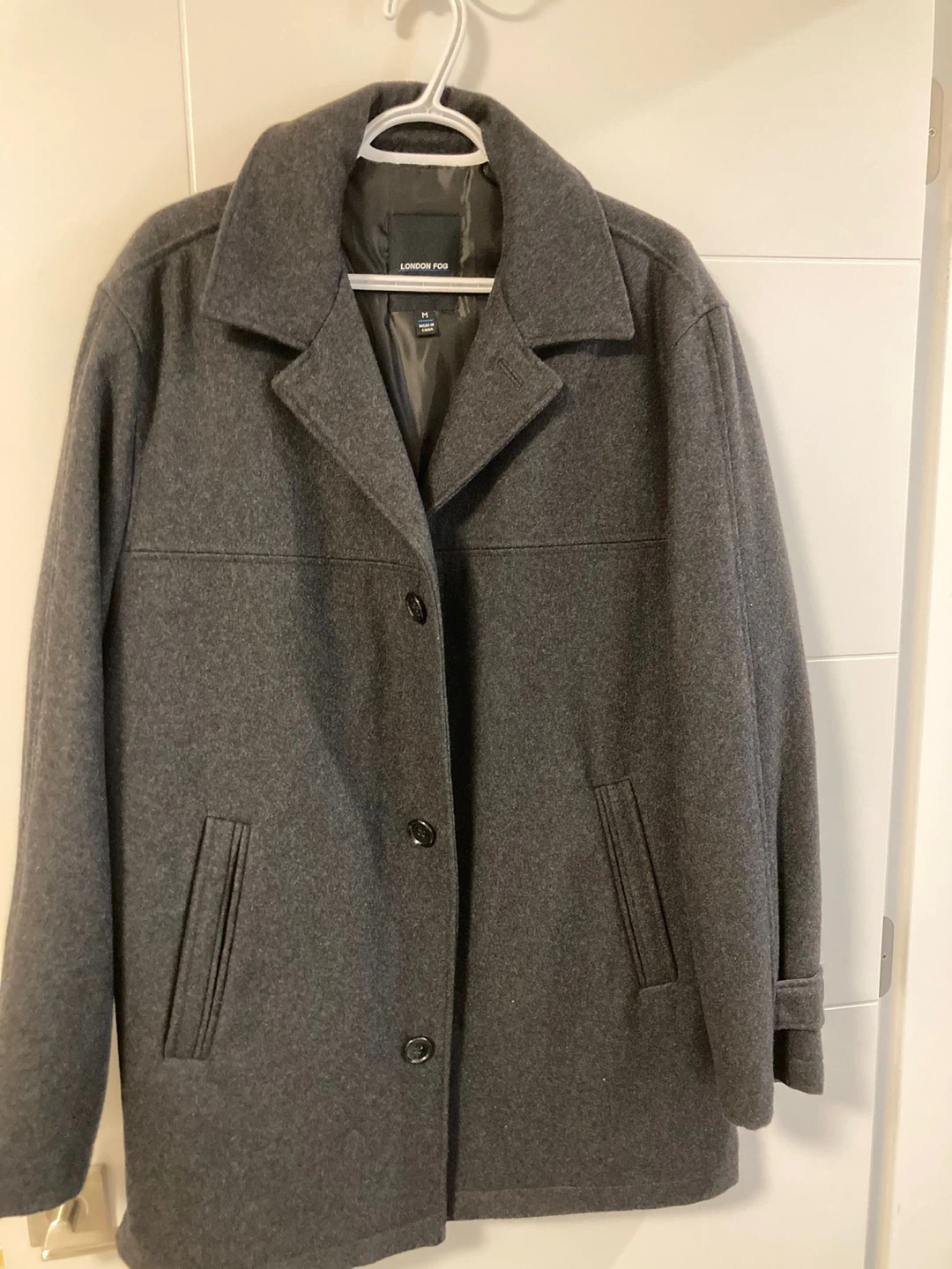 London Fog Men's Wool Blend Coat - photo 2