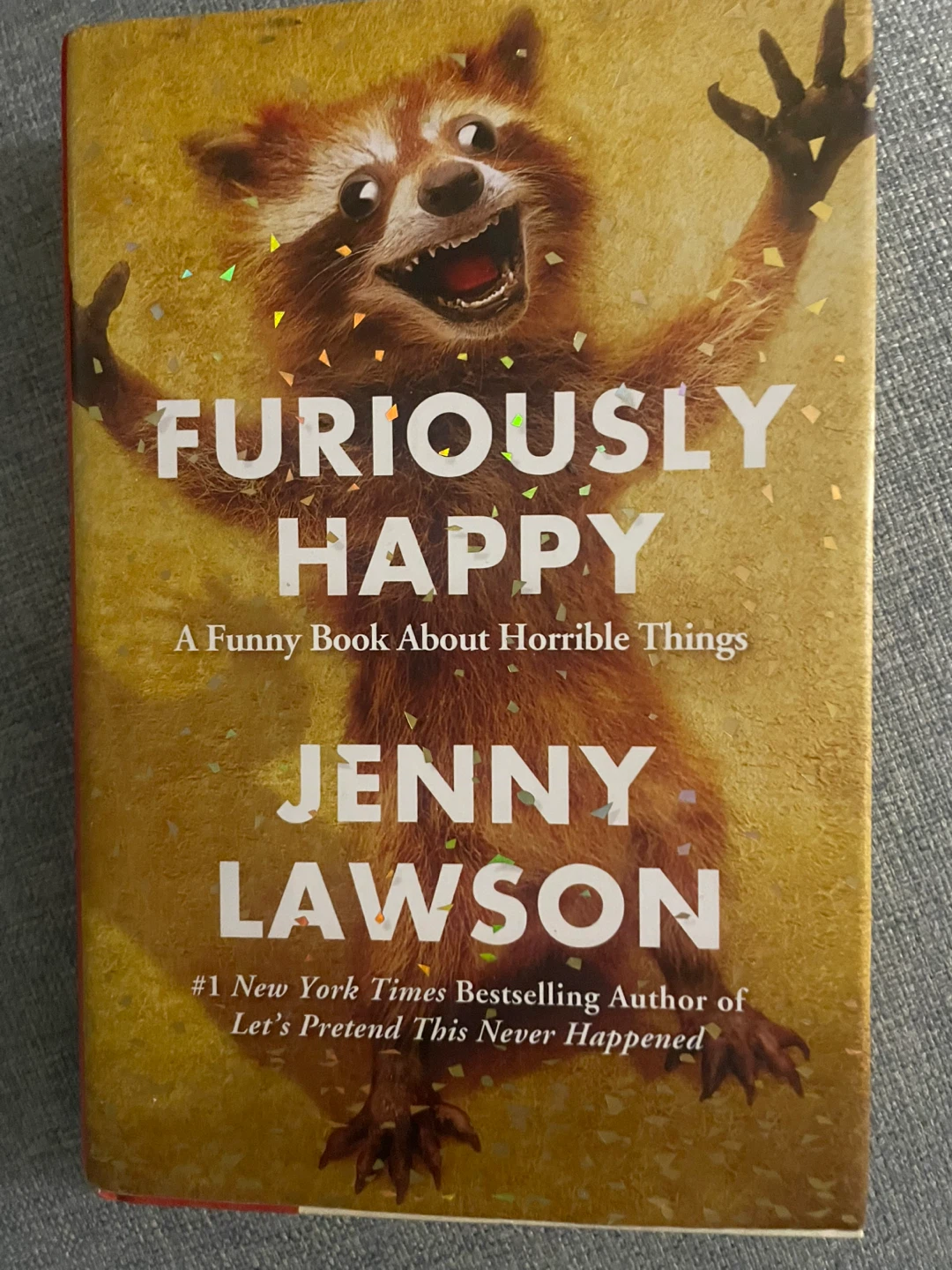 ⚽️Furiously Happy by Jenny Lawson Book