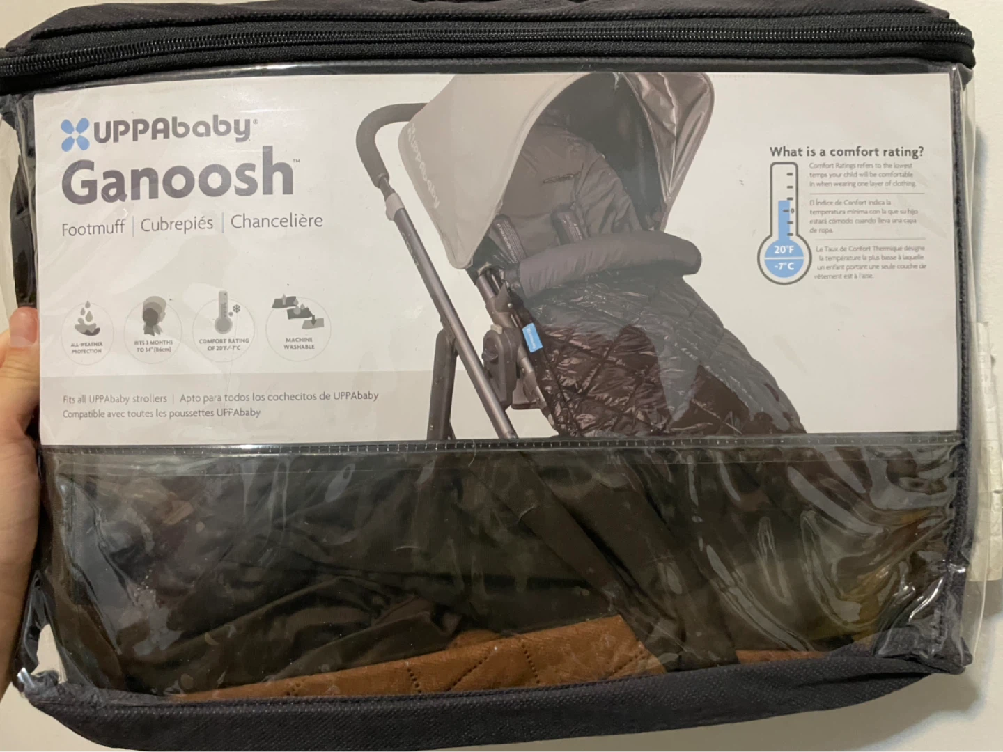 ⚽️UPPAbaby Ganoosh Footmuff