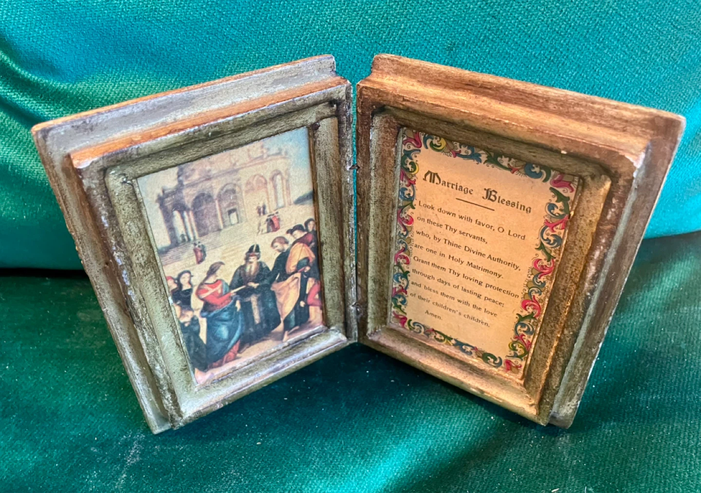 Decorative Marriage Blessing Book