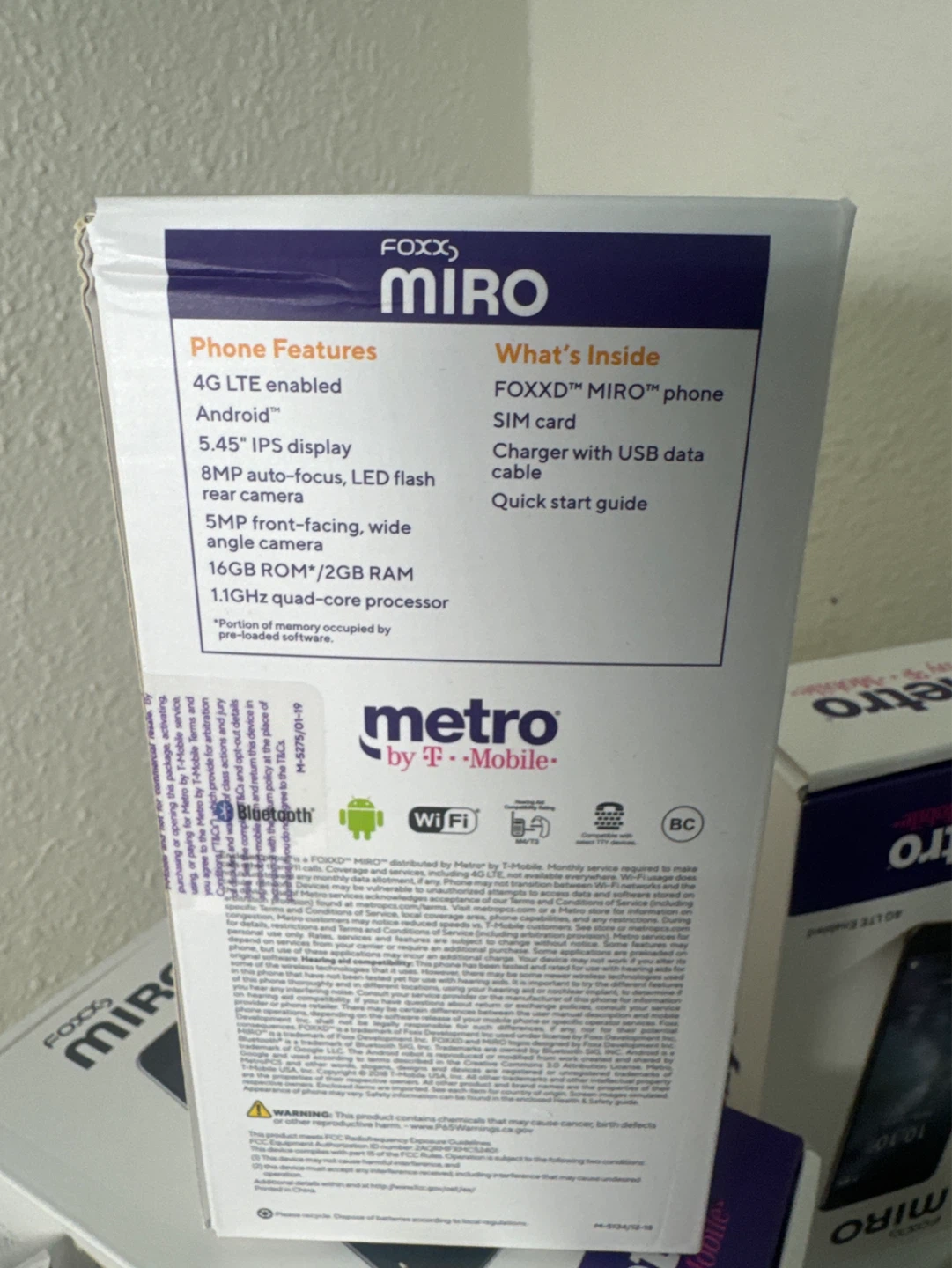 Foxx Miro Android Phone Metro by T-Mobile - photo 3