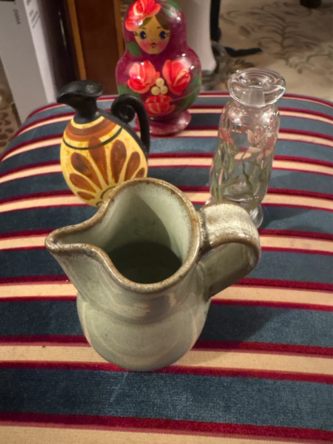 ⚽️Decorative Mini Pitcher, Matryoshka Doll, and Bud Vase Set