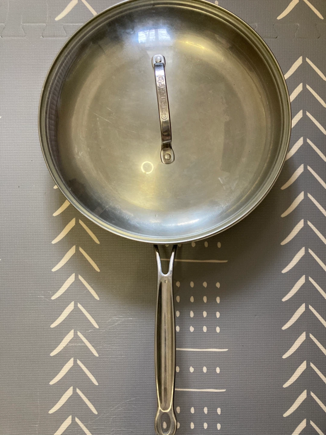 Stainless Steel Skillet with Lid⚽️