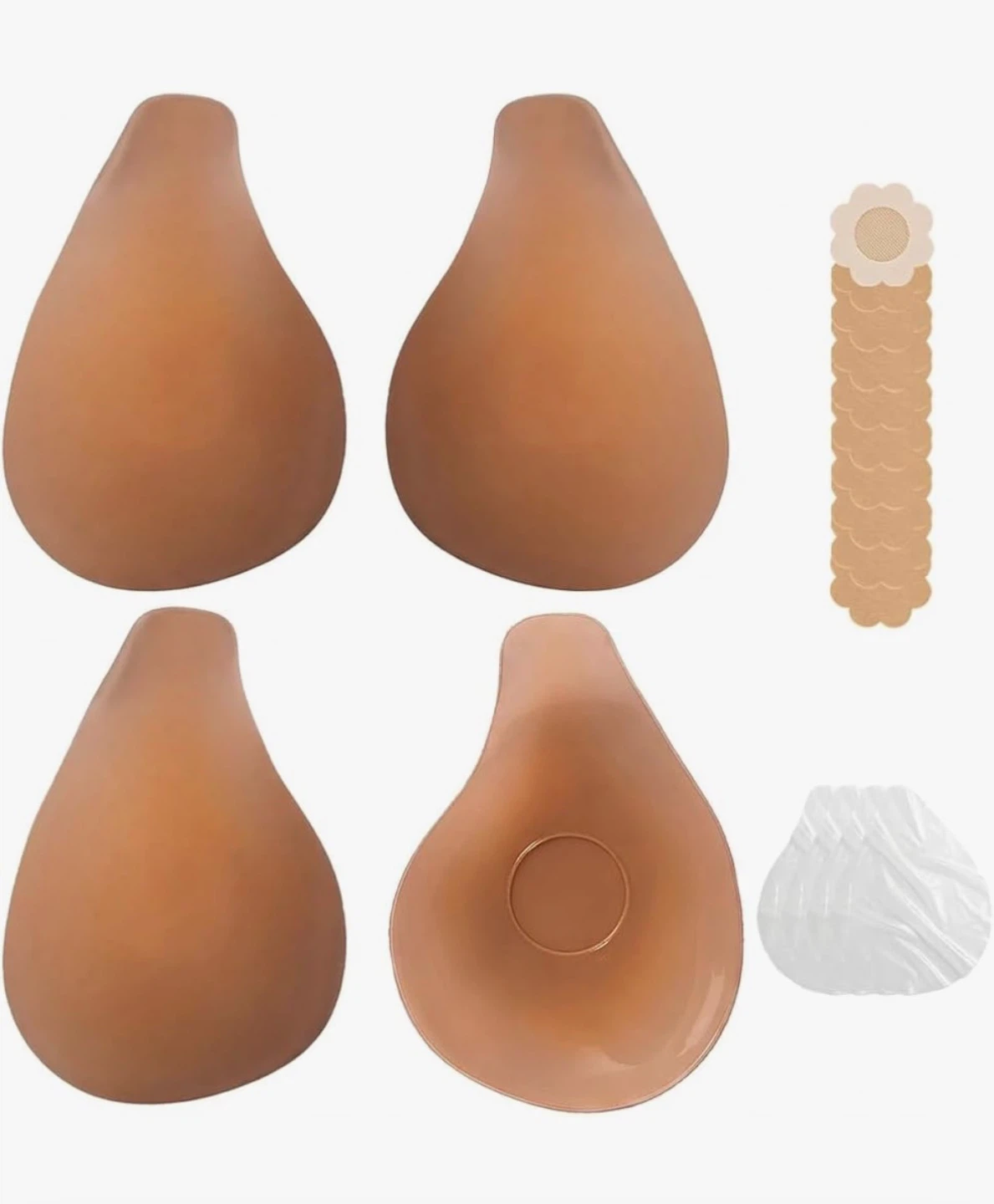 Sticky Bras (2 Pairs)  cup D