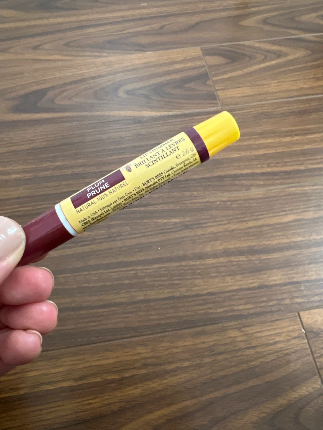 ⚽️ Burt's Bees Lip Shimmer - Plum - photo 2