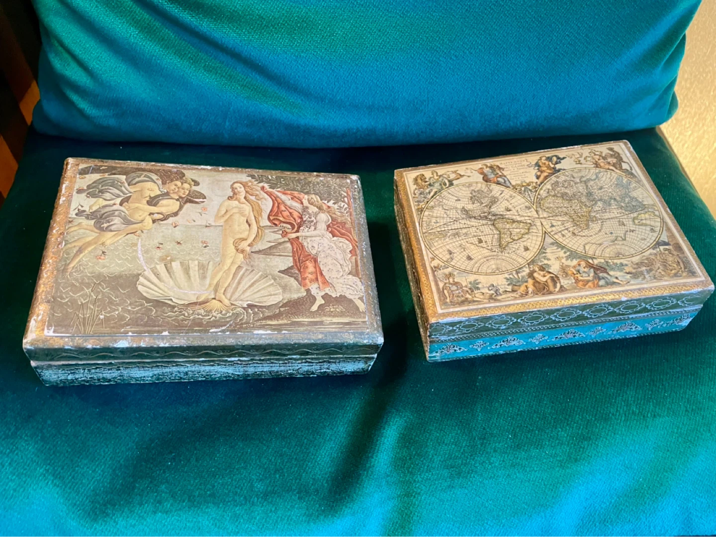 Decorative Storage Boxes Set Italy