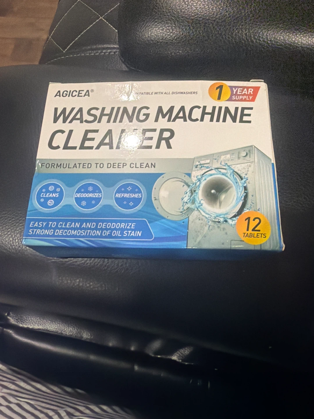 Agicea Washing Machine Cleaner Tablets (12 Count)