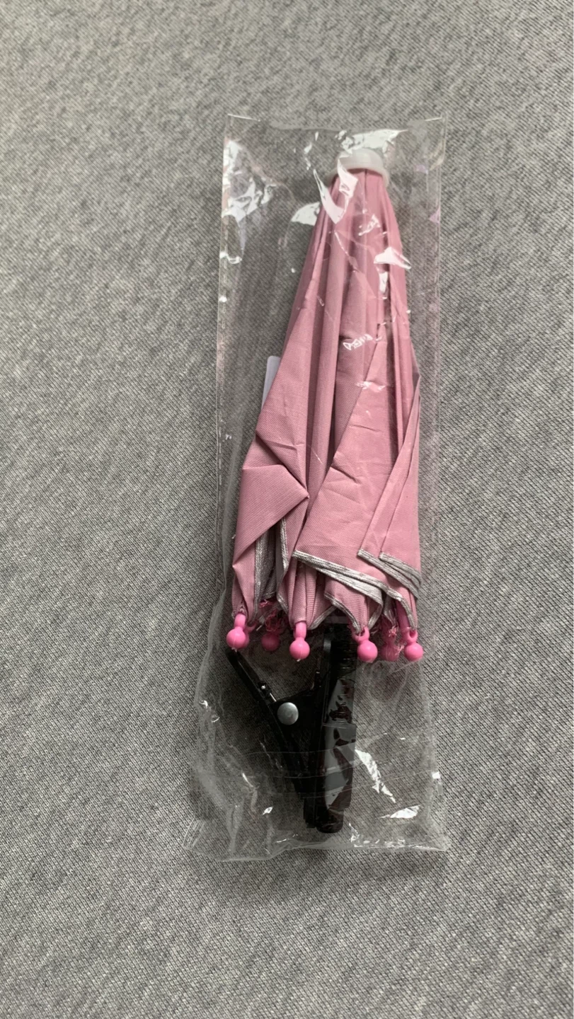 Pink Mini Umbrella with Clip ⚽️ - photo 2