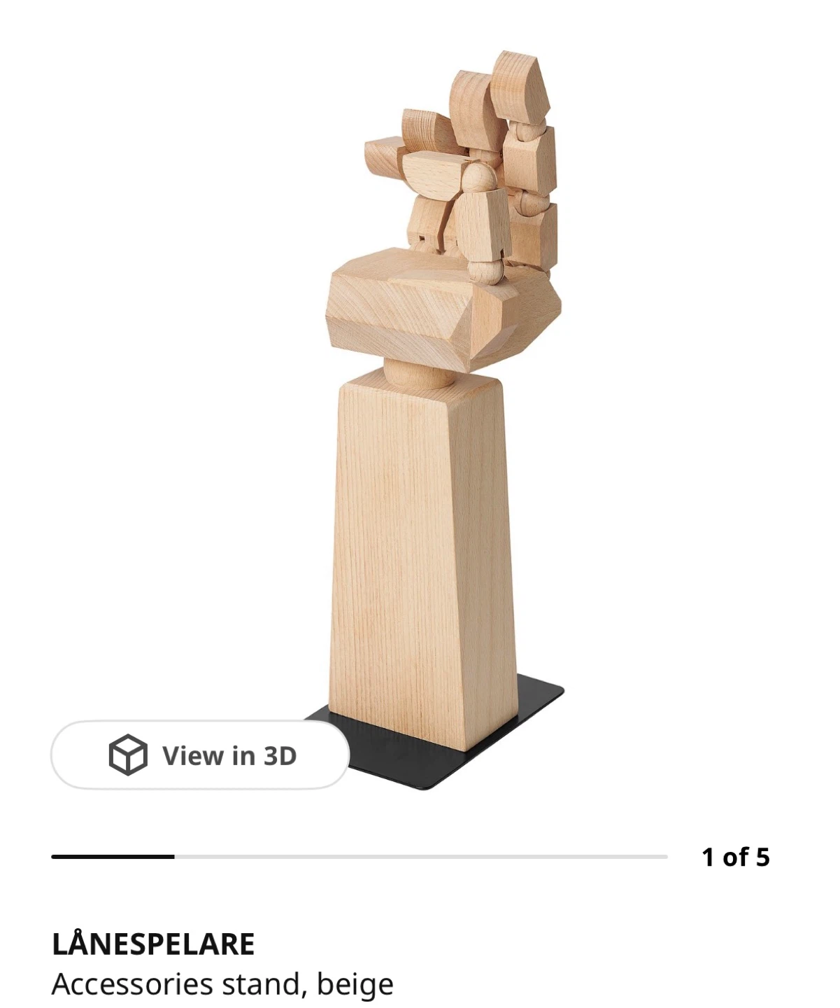 Accessories stand