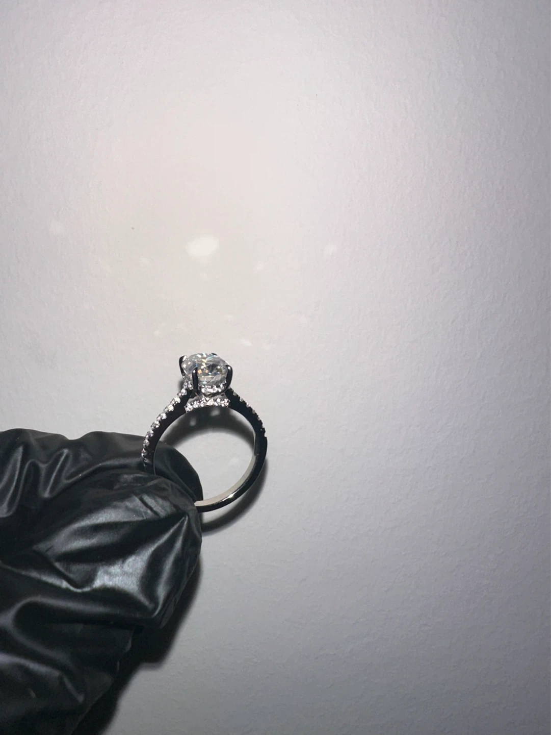 2ct Moissanite Ring - GRA certified - photo 4