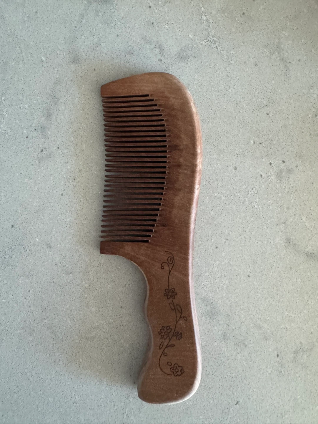Wood comb