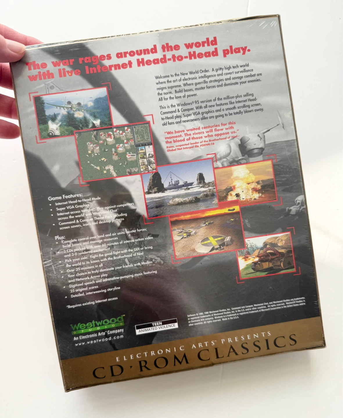 Command & Conquer CD-ROM Classics PC Game - photo 2