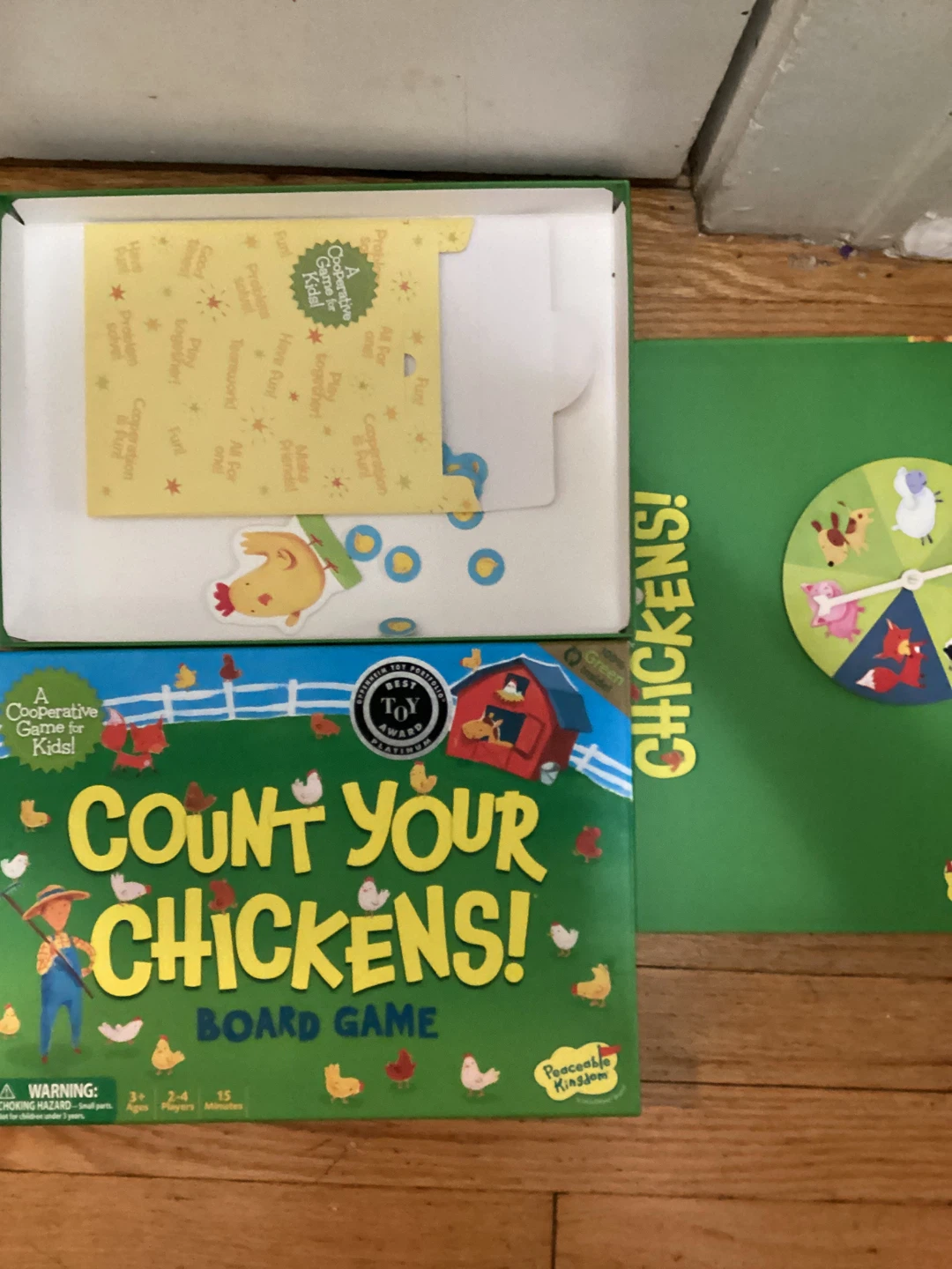 ⚽️ Count Your Chickens! Board Game by Peaceable Kingdom - photo 2