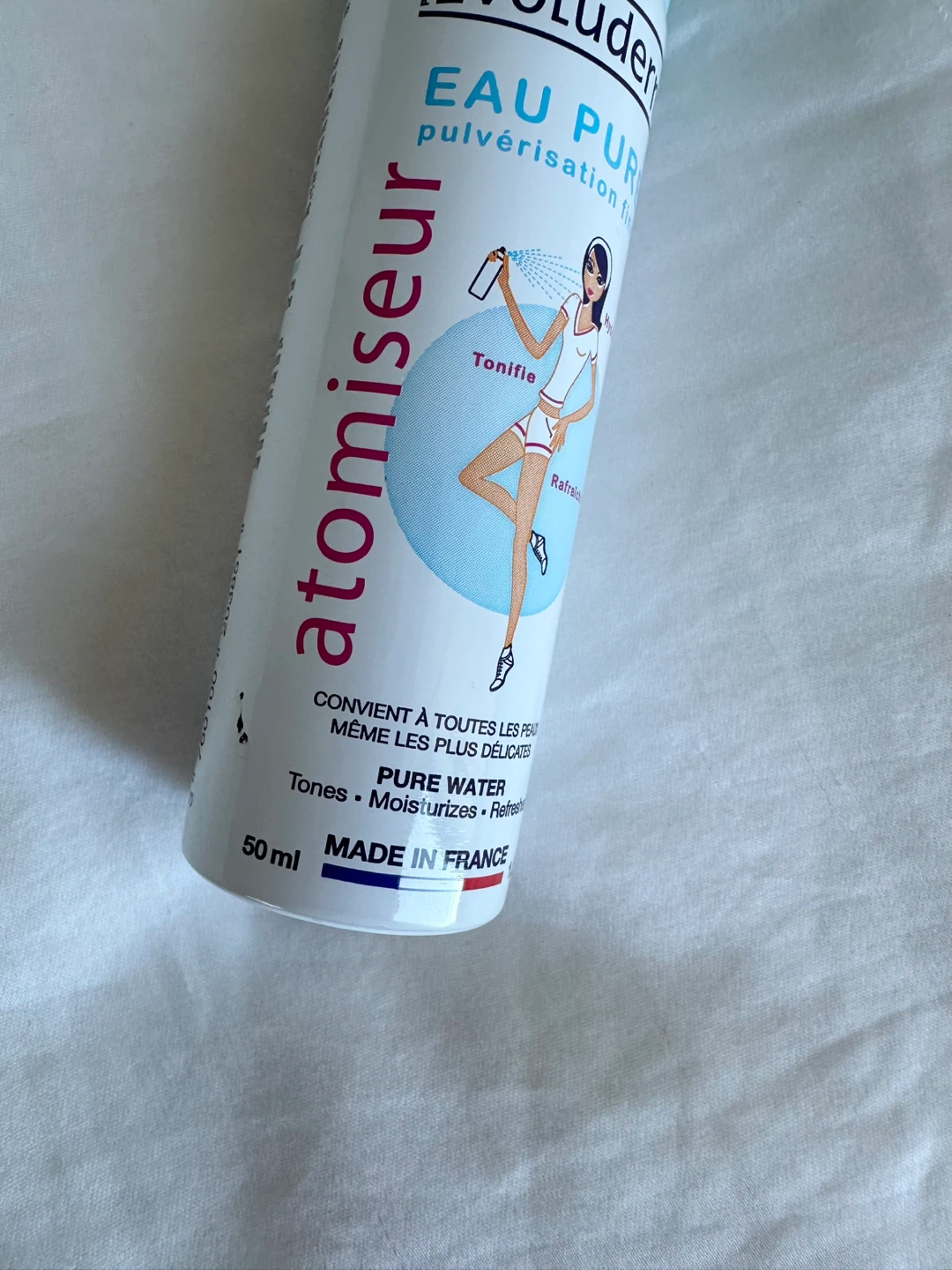 ⚽️ 🆕 Evoluderm Paris Pure Water Atomiser Spray 50ml - photo 2