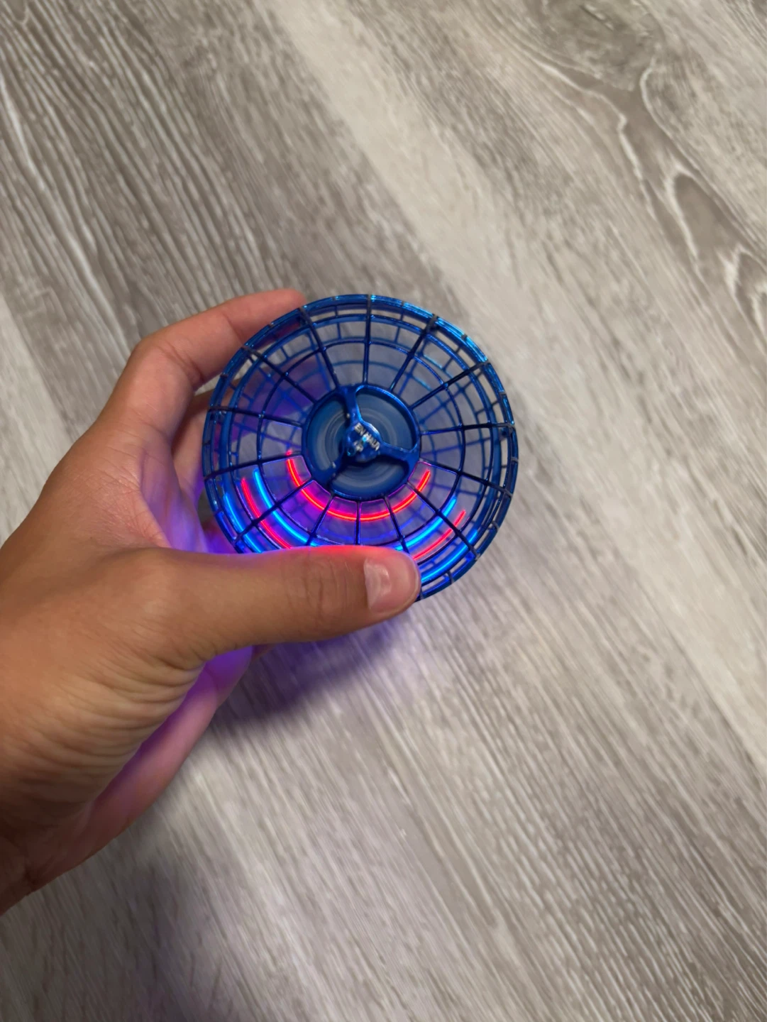 Blue Flying Orb Toy with Charging Cable - photo 4